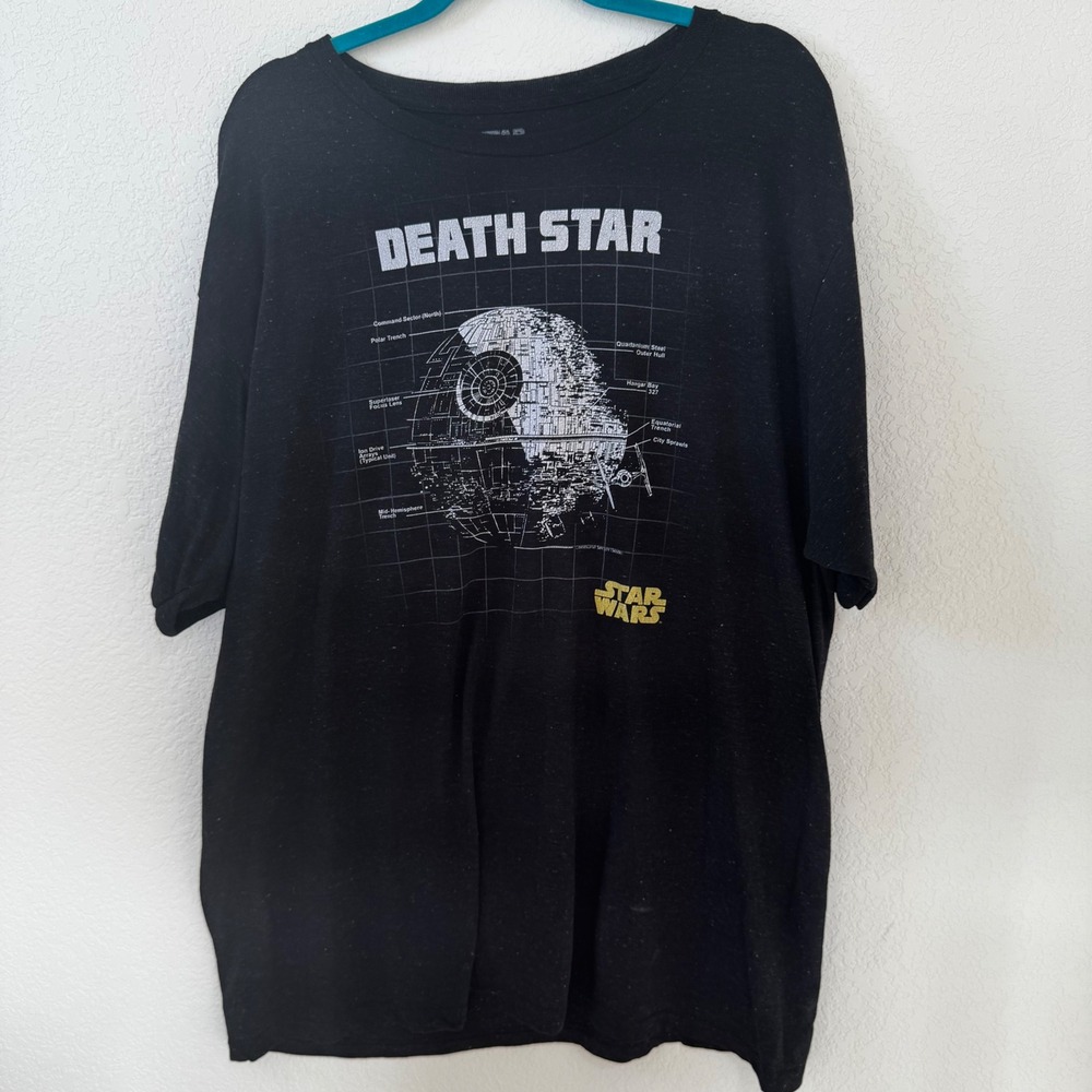 Star Wars Death Star T Shirt Mens 2XL Graphic Tee‎ Fifth Sun
